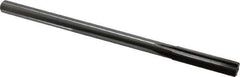 Alvord Polk - 0.4134" Cobalt 6 Flute Chucking Reamer - Straight Flute, 0.373" Straight Shank, 1-3/4" Flute Length, 7" OAL - USA Tool & Supply