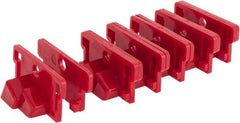 NMC - 9/16 Wide x 3/8" Thick, Single Pole Circuit Breaker Lockout - 1 Circuit - USA Tool & Supply