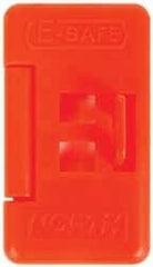 NMC - 9/32 Wide, Polycarbonate Wall Switch Lockout - 3" Lockout Length, 1/4" Lockout Thickness - USA Tool & Supply