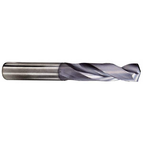 Kennametal - 5mm 132° Spiral Flute Solid Carbide Taper Length Drill Bit - USA Tool & Supply