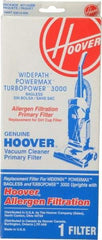 Hoover - Upright Vacuum Cleaner Allergen Filter - Use for Dry Pick-Up Only, For Use with C1701900, U5023900, U5025906, U5150900, U5156900, U53029RM & U5348911 - USA Tool & Supply