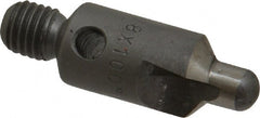 Made in USA - 2-1/2" OAL, 3/8" Head Diam, 2 Flute, 100° Incl Angle, Integral Pilot, Adjustable Stop Countersink - USA Tool & Supply