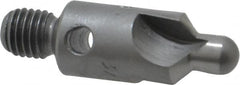 Made in USA - 2-1/2" OAL, 3/8" Head Diam, 3 Flute, 100° Incl Angle, Integral Pilot, Adjustable Stop Countersink - USA Tool & Supply