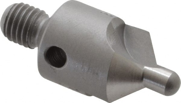 Made in USA - 2-1/2" OAL, 1/2" Head Diam, 2 Flute, 100° Incl Angle, Integral Pilot, Adjustable Stop Countersink - USA Tool & Supply