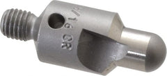 Made in USA - 2-1/2" OAL, 1/2" Head Diam, 2 Flute, 100° Incl Angle, Integral Pilot, Adjustable Stop Countersink - USA Tool & Supply