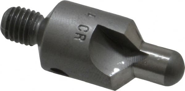 Made in USA - 2-1/2" OAL, 1/2" Head Diam, 3 Flute, 100° Incl Angle, Integral Pilot, Adjustable Stop Countersink - USA Tool & Supply