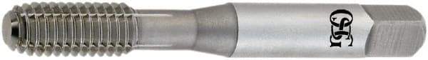 OSG - M12x1.75 Metric Coarse 6H Bottoming Thread Forming Tap - High Speed Steel, TiN Finish, 3-3/8" OAL, 1-21/32" Thread Length, Right Hand Thread, Series 286 - USA Tool & Supply
