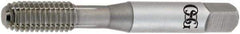 OSG - M6x1.00 6H Bottoming Thread Forming Tap - High Speed Steel, Bright Finish, 2-1/2" OAL, 1" Thread Length, Right Hand Thread, Series 286M - USA Tool & Supply