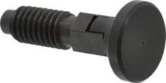 Gibraltar - 3/8-16, 1/4" Max Plunger Diam, 0.25 Lb Init to 2 Lb Final End Force, Locking Knob Handle Plunger - Delrin Knob, 0.94" Body Length, 3/4" Length Under Head/Shoulder, 0.18" Plunger Projection - USA Tool & Supply