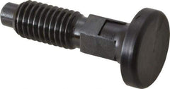 Gibraltar - 1/2-13, 0.31" Max Plunger Diam, 0.5 Lb Init to 1.75 Lb Final End Force, Locking Knob Handle Plunger - Delrin Knob, 1-1/4" Body Length, 1" Length Under Head/Shoulder, 1/4" Plunger Projection - USA Tool & Supply