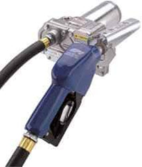 GPI - 12 GPM, 3/4" Hose Diam, Pump - 1" Inlet, 3/4" Outlet, 115 VAC, 12' Hose Length, 1/8 hp - USA Tool & Supply