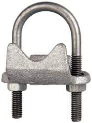 Cooper Crouse-Hinds - Malleable Iron Rigid Conduit Clamp - Electrogalvanized Finish - USA Tool & Supply