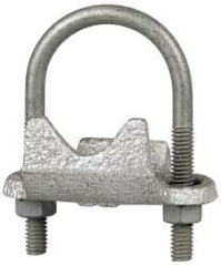 Cooper Crouse-Hinds - Malleable Iron Rigid Conduit Clamp - Electrogalvanized Finish - USA Tool & Supply