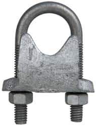 Cooper Crouse-Hinds - Malleable Iron Rigid Conduit Clamp - Electrogalvanized Finish - USA Tool & Supply