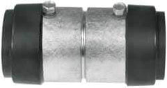 Cooper Crouse-Hinds - 1/2" Trade, Malleable Iron Set Screw Rigid/Intermediate (IMC) Conduit Coupling - Noninsulated - USA Tool & Supply