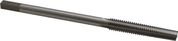 Interstate - 7/16-14 UNC, 4 Flutes, Bright Finish, High Speed Steel, Nut Tap - 6-1/2" Overall Length, 2-3/8" Thread Length - Exact Industrial Supply
