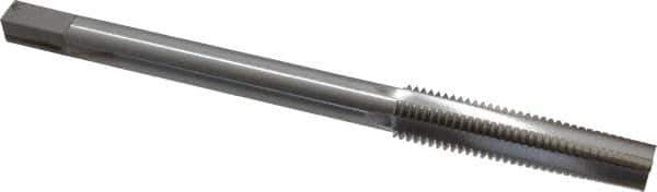 Interstate - 3/4-10 UNC, 4 Flutes, Bright Finish, High Speed Steel, Nut Tap - 9" Overall Length, 3-1/4" Thread Length - USA Tool & Supply