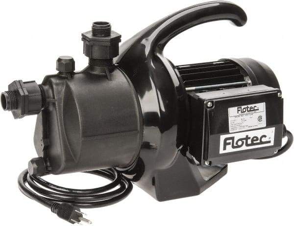 Sta-Rite - 115 Volt, 1 Phase, 1/2 hp, Self Priming Portable Water Pump - 1" Outlet - USA Tool & Supply