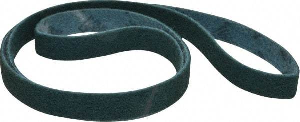 3M - 1" Wide x 64" OAL, Aluminum Oxide Abrasive Belt - Aluminum Oxide, Very Fine, Nonwoven, Series SC-BL - USA Tool & Supply