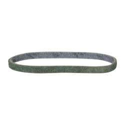 3M - 1/2" Wide x 18" OAL, Aluminum Oxide Abrasive Belt - Aluminum Oxide, Fine, Nonwoven, Series SE-BS - USA Tool & Supply