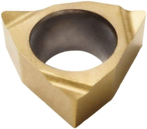Seco - WBGT1.810.5 Grade CP500 Carbide Boring Insert - TiAlN/TiN Finish, Trigon - USA Tool & Supply