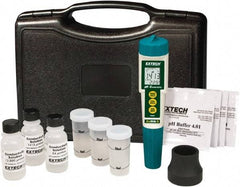 Extech - 0 to 14 pH, ph/Conductivity/TDS/Salinity/Temp Meter - USA Tool & Supply