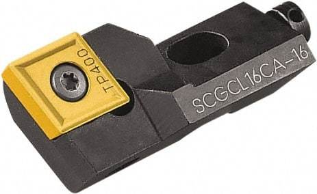Seco - Series EPB Tooling, Left Hand Cut, Boring Cartridge - 25mm Back of Bar to Cutting Edge, CC..16 Insert, 63mm OAL, 90° Lead Angle - USA Tool & Supply