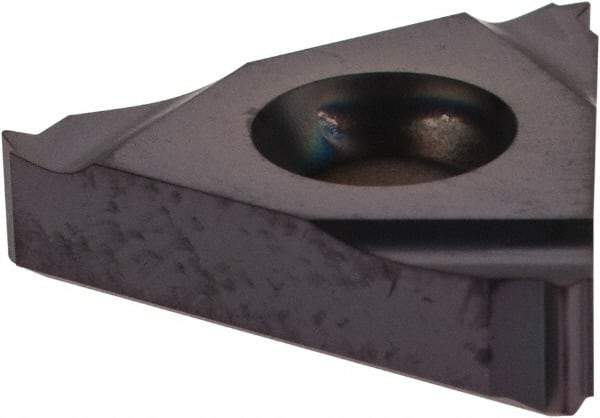 Iscar - 16ER External Right Hand ISO Laydown Threading Insert - Grade IC908, TiAlN Coated Carbide, 9.53mm Inscribed Circle - USA Tool & Supply