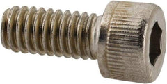 Value Collection - #6-40 UNF Hex Socket Drive, Socket Cap Screw - Grade 18-8 & Austenitic A2 Stainless Steel, Uncoated, Fully Threaded, 5/16" Length Under Head - USA Tool & Supply