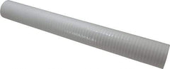 Parker - 2-1/2" OD, 25µ, Polyolefin Thermal Bonded Cartridge Filter - 20" Long - USA Tool & Supply