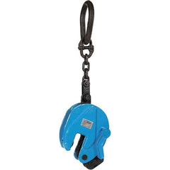 Vestil - 6,600 Lbs. Load Capacity Plate Clamp - 1.19 Inch Max Thickness, 3 Inch Throat Depth and 5-1/4 Inch Bale Opening - USA Tool & Supply