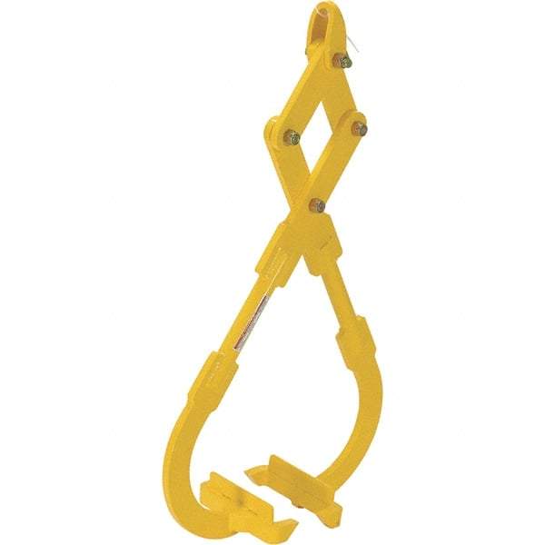 Vestil - 2,500 Lbs. Load Capacity Die Lifting Tong - 28 Inch Max Width Opening - USA Tool & Supply