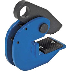 Vestil - 2,000 Lbs. Load Capacity Horizontal Plate Clamp - 1.19 Inch Max Thickness and 1.2 Inch Bale Opening - USA Tool & Supply