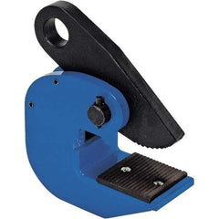 Vestil - 4,000 Lbs. Load Capacity Horizontal Plate Clamp - 1-1/4 Inch Max Thickness and 1.2 Inch Bale Opening - USA Tool & Supply
