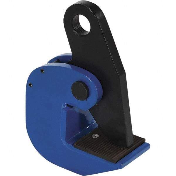 Vestil - 8,000 Lbs. Load Capacity Horizontal Plate Clamp - 1.38 Inch Max Thickness and 1.2 Inch Bale Opening - USA Tool & Supply