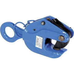 Vestil - 4,000 Lbs. Load Capacity Positive Locking Plate Clamp - 1.1 Inch Max Thickness, 2.88 Inch Throat Depth and 2.2 Inch Bale Opening - USA Tool & Supply