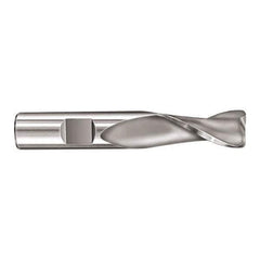 SGS - 1", 2 Flute, Single End, Solid Carbide, 0.015" Corner Radius End Mill - 4" OAL, 30° Helix, Right Hand Flute, 1-1/2" LOC, Right Hand Cut - USA Tool & Supply