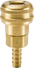Parker - Hose Barb Industrial Pneumatic Hose Coupler - USA Tool & Supply