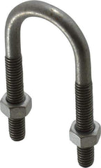 Cooper Crouse-Hinds - Malleable Iron Rigid U-Bolts - 3/4" Rigid, Electrogalvanized Finish - USA Tool & Supply