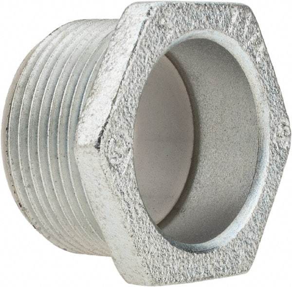 Cooper Crouse-Hinds - 1-1/4" Trade, Malleable Iron Threaded Rigid/Intermediate (IMC) Conduit Nipple - Insulated - USA Tool & Supply