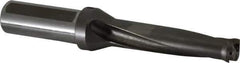 Kennametal - 127mm Max Drill Depth, 4xD, 31.75mm Diam, Indexable Insert Drill - 2 Inserts, 1-1/2" Shank Diam, Straight Shank - USA Tool & Supply