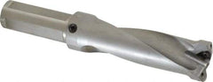 Kennametal - 4.1" Max Drill Depth, 2.5xD, 1-5/8" Diam, Indexable Insert Drill - 2 Inserts, 1-1/4" Shank Diam, Straight Shank - USA Tool & Supply