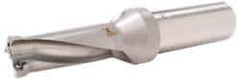 Kennametal - 168mm Max Drill Depth, 4xD, 42mm Diam, Indexable Insert Drill - 2 Inserts, 40mm Shank Diam, Whistle Notch Shank - USA Tool & Supply