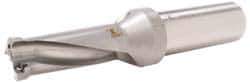 Kennametal - 184mm Max Drill Depth, 4xD, 46mm Diam, Indexable Insert Drill - 2 Inserts, 40mm Shank Diam, Whistle Notch Shank - USA Tool & Supply