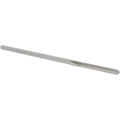 Alvord Polk - 0.117" High Speed Steel 4 Flute Chucking Reamer - Straight Flute, 0.112" Straight Shank, 7/8" Flute Length, 3-1/2" OAL - USA Tool & Supply