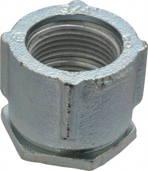 Cooper Crouse-Hinds - 3/4" Trade, Malleable Iron Threaded Rigid/Intermediate (IMC) Conduit Coupling - Noninsulated - USA Tool & Supply