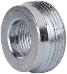 Cooper Crouse-Hinds - 1-1/4 - 3/4" Trade, Steel Threaded Rigid/Intermediate (IMC) Conduit Reducer - Noninsulated - USA Tool & Supply