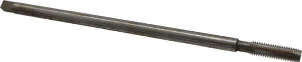 Interstate - 1/2-13 UNC, 4 Flute Plug Hand Pulley Tap - High Speed Steel, Bright Finish, Right Hand Flute, H3 Thread Limit, 12" OAL - Exact Industrial Supply