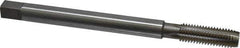 Interstate - 5/8-11 UNC, 4 Flute Plug Hand Pulley Tap - High Speed Steel, Bright Finish, Right Hand Flute, H3 Thread Limit, 8" OAL - Exact Industrial Supply