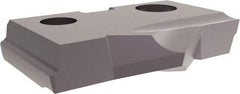 Allied Machine and Engineering - 33mm Diam x 3/16" Thick, Seat Code 2, 90° Included Angle Spade Drill Insert - TiAlN Coated, Cobalt, Grade Super Cobalt, Series T-A - USA Tool & Supply